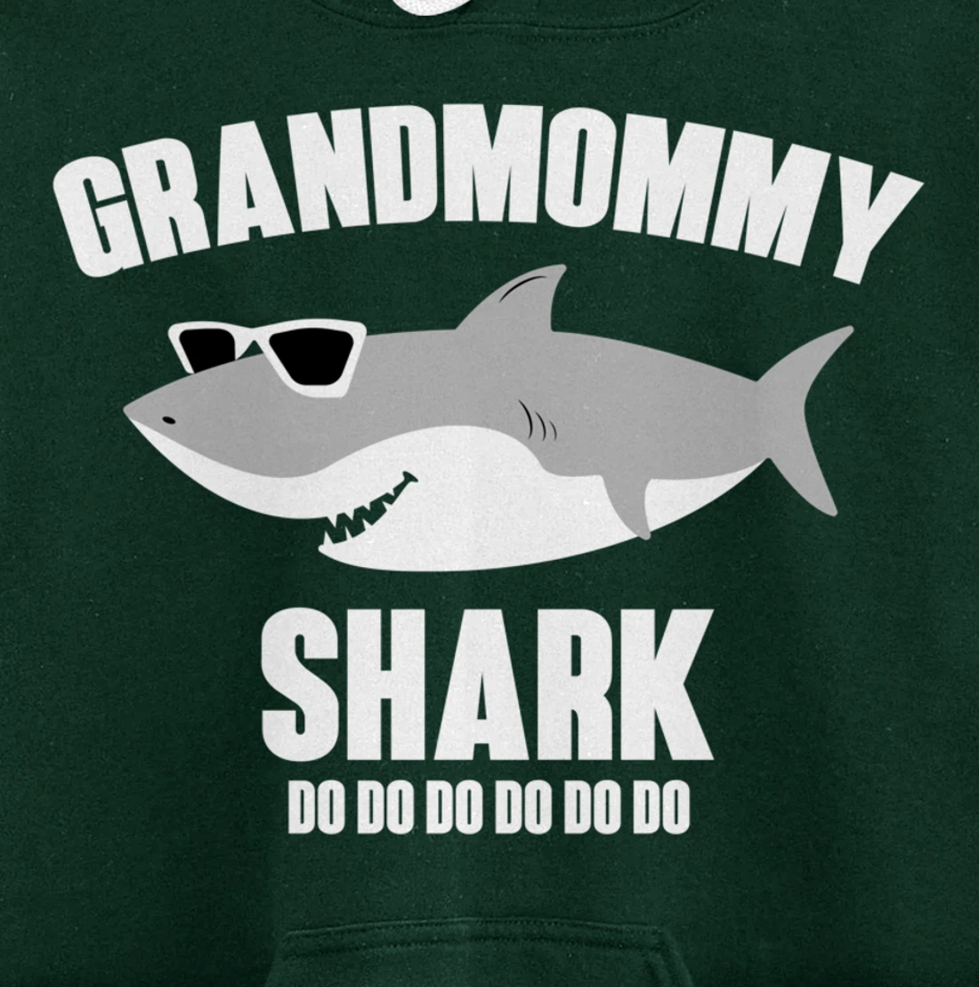 Grandmommy Shark Doo Doo Pullover Hoodie