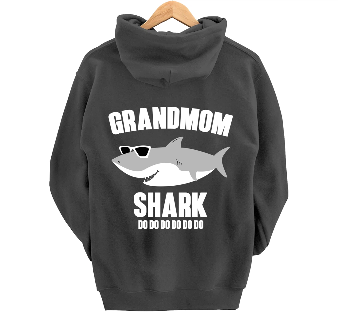 Grandmom Shark Doo Doo Pullover Hoodie