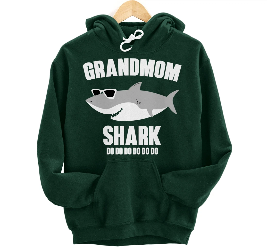 Grandmom Shark Doo Doo Pullover Hoodie
