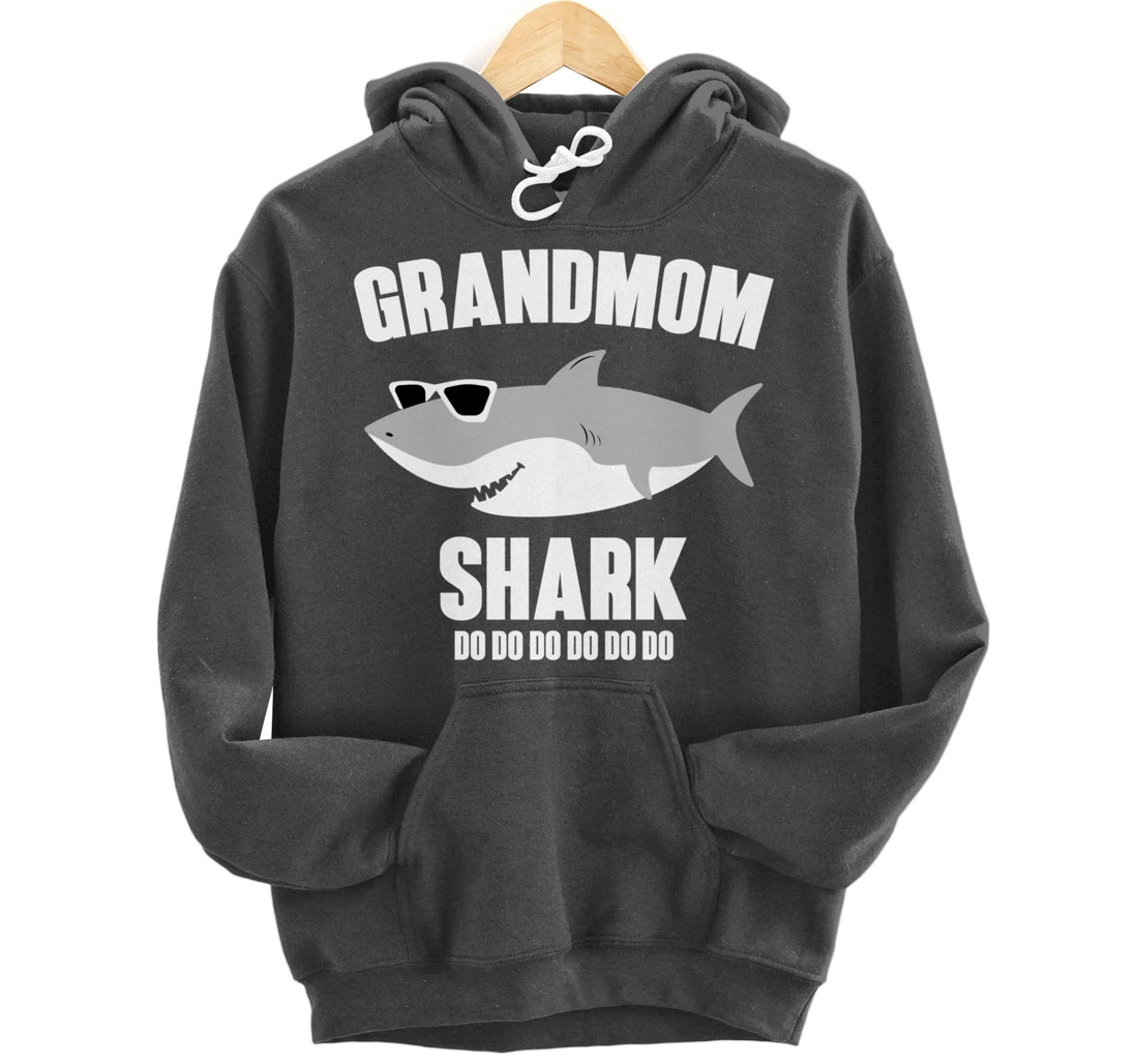 Grandmom Shark Doo Doo Pullover Hoodie