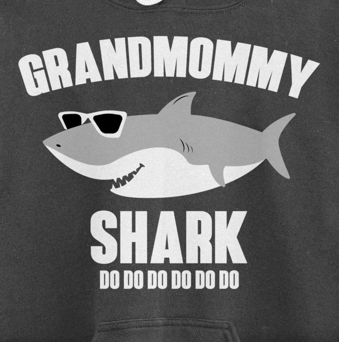 Grandmommy Shark Doo Doo Pullover Hoodie