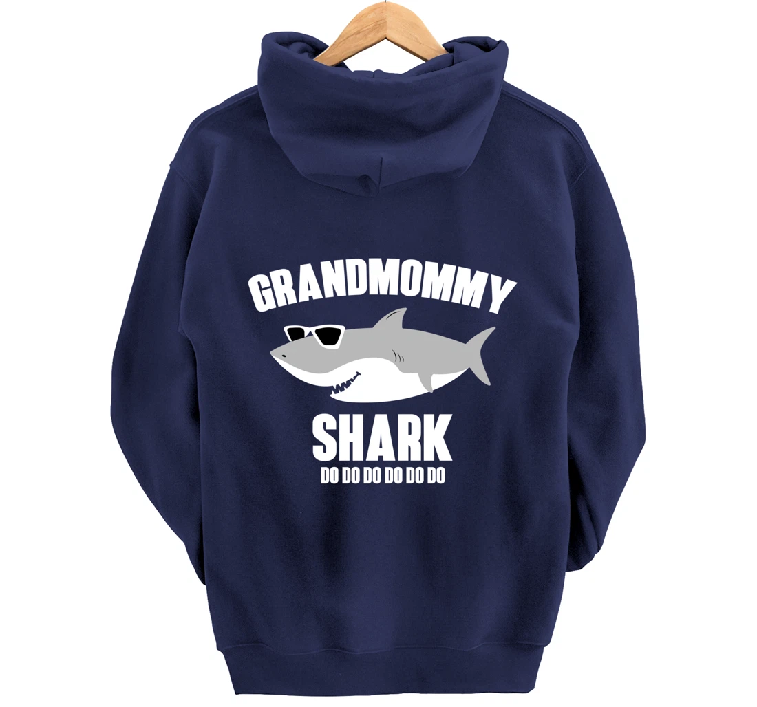 Grandmommy Shark Doo Doo Pullover Hoodie