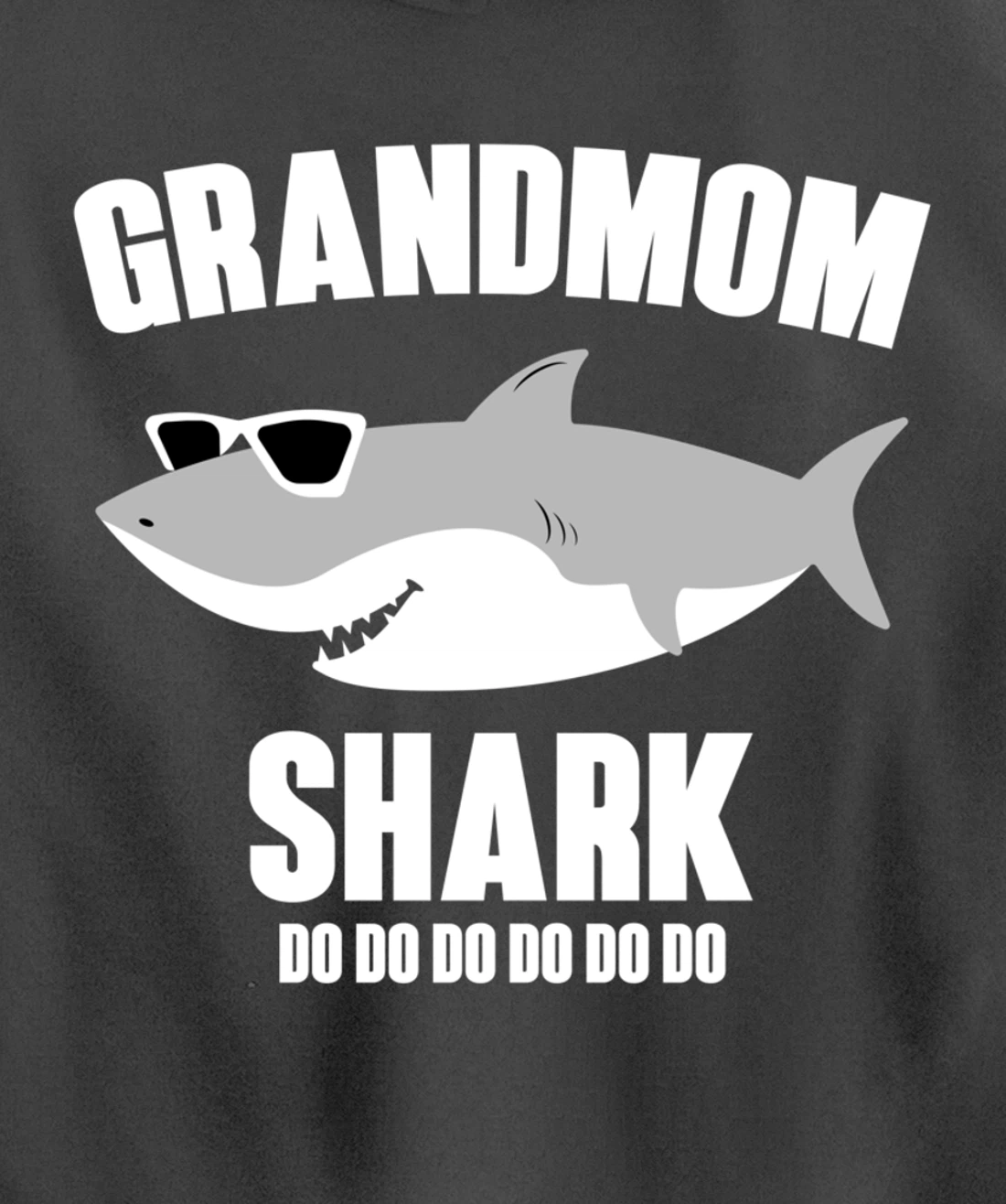 Grandmom Shark Doo Doo Pullover Hoodie
