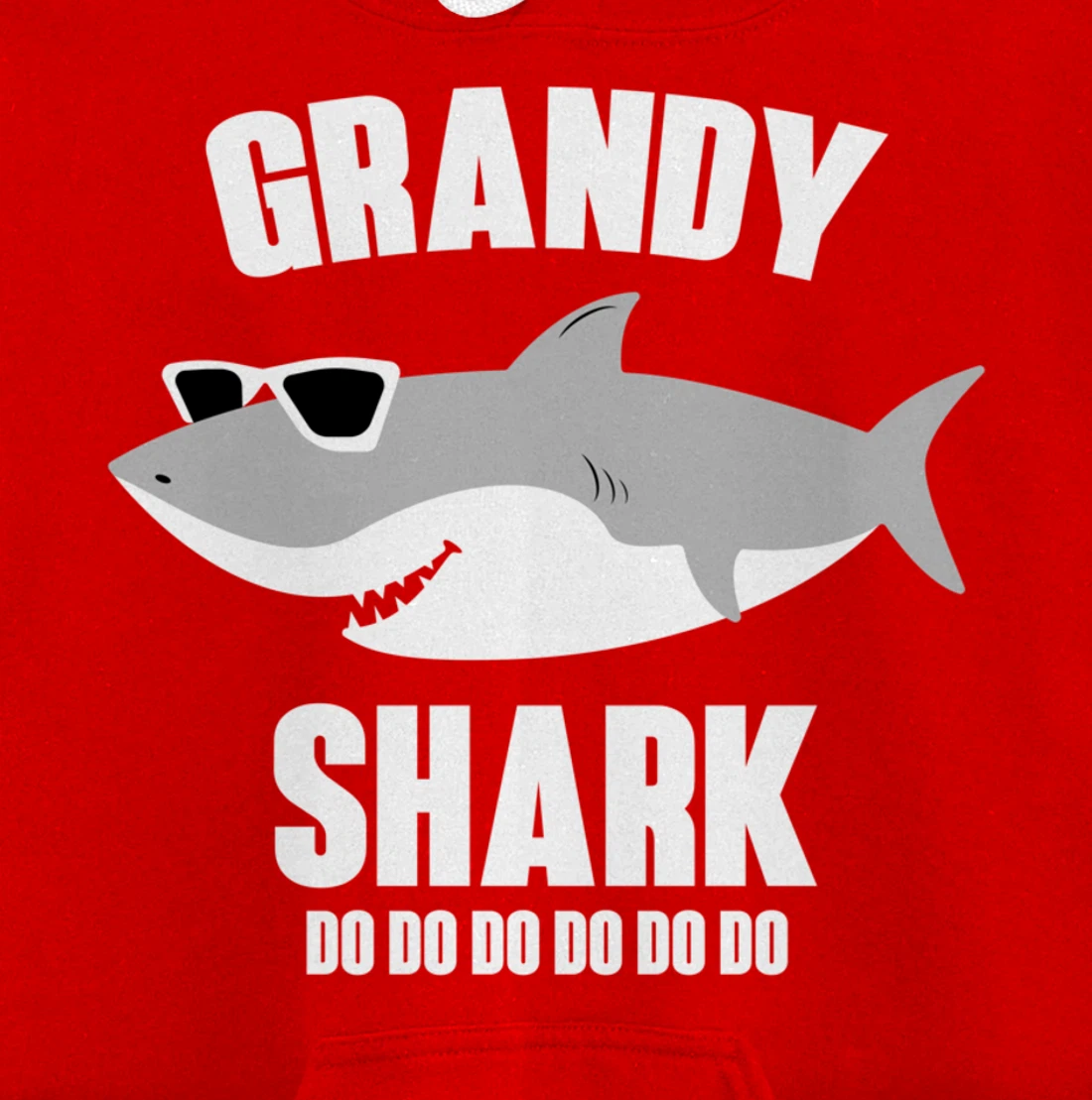 Grandy Shark Doo Doo Pullover Hoodie