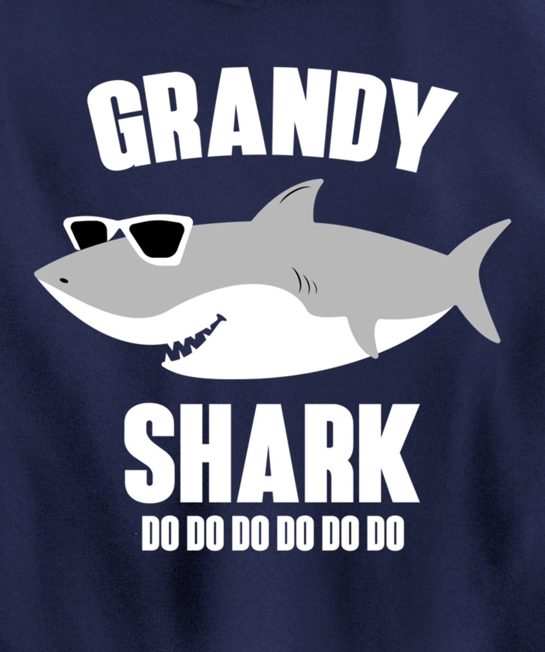 Grandy Shark Doo Doo Pullover Hoodie