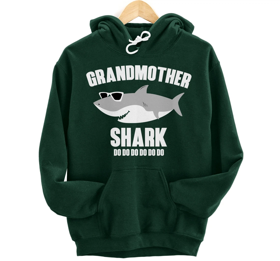 Grandmother Shark Doo Doo Pullover Hoodie