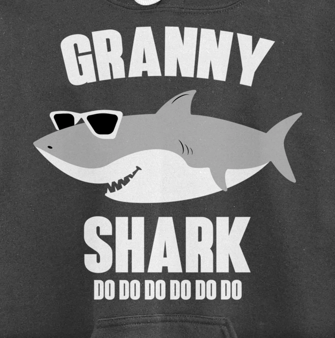 Granny Shark Doo Doo Pullover Hoodie