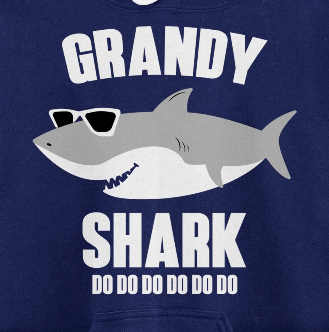 Grandy Shark Doo Doo Pullover Hoodie