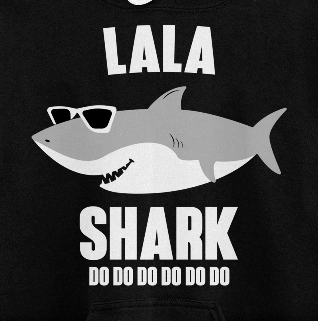 Lala Shark Doo Doo Pullover Hoodie