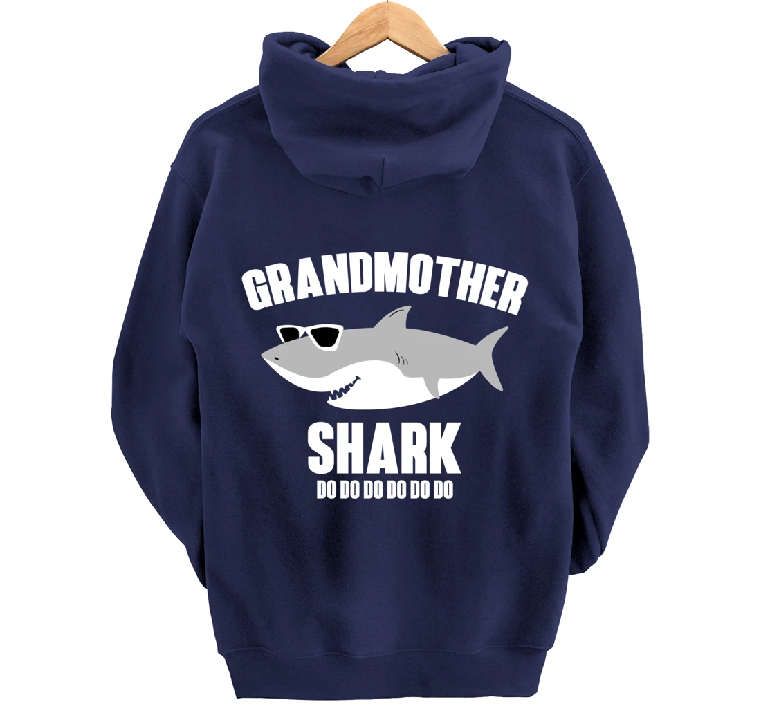 Grandmother Shark Doo Doo Pullover Hoodie