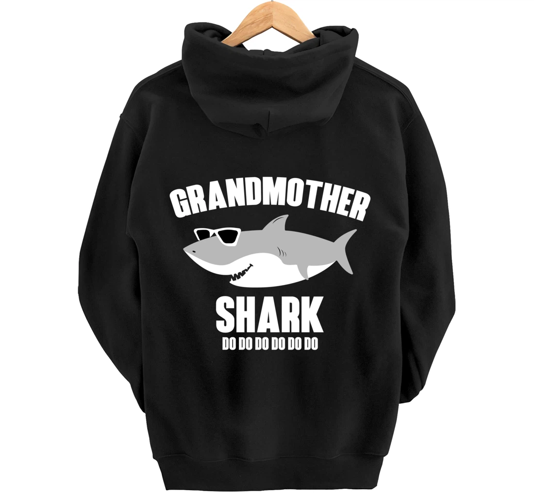Grandmother Shark Doo Doo Pullover Hoodie