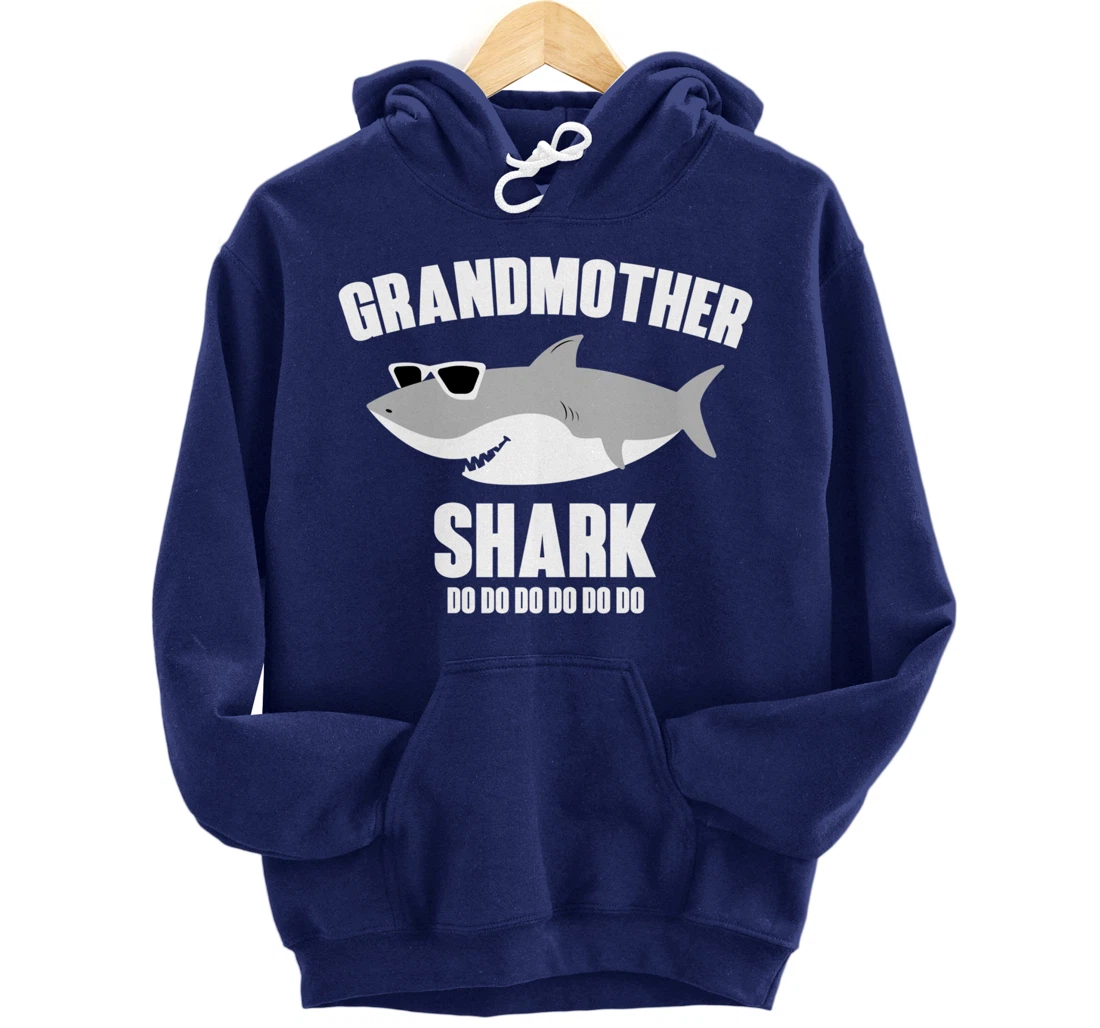 Grandmother Shark Doo Doo Pullover Hoodie