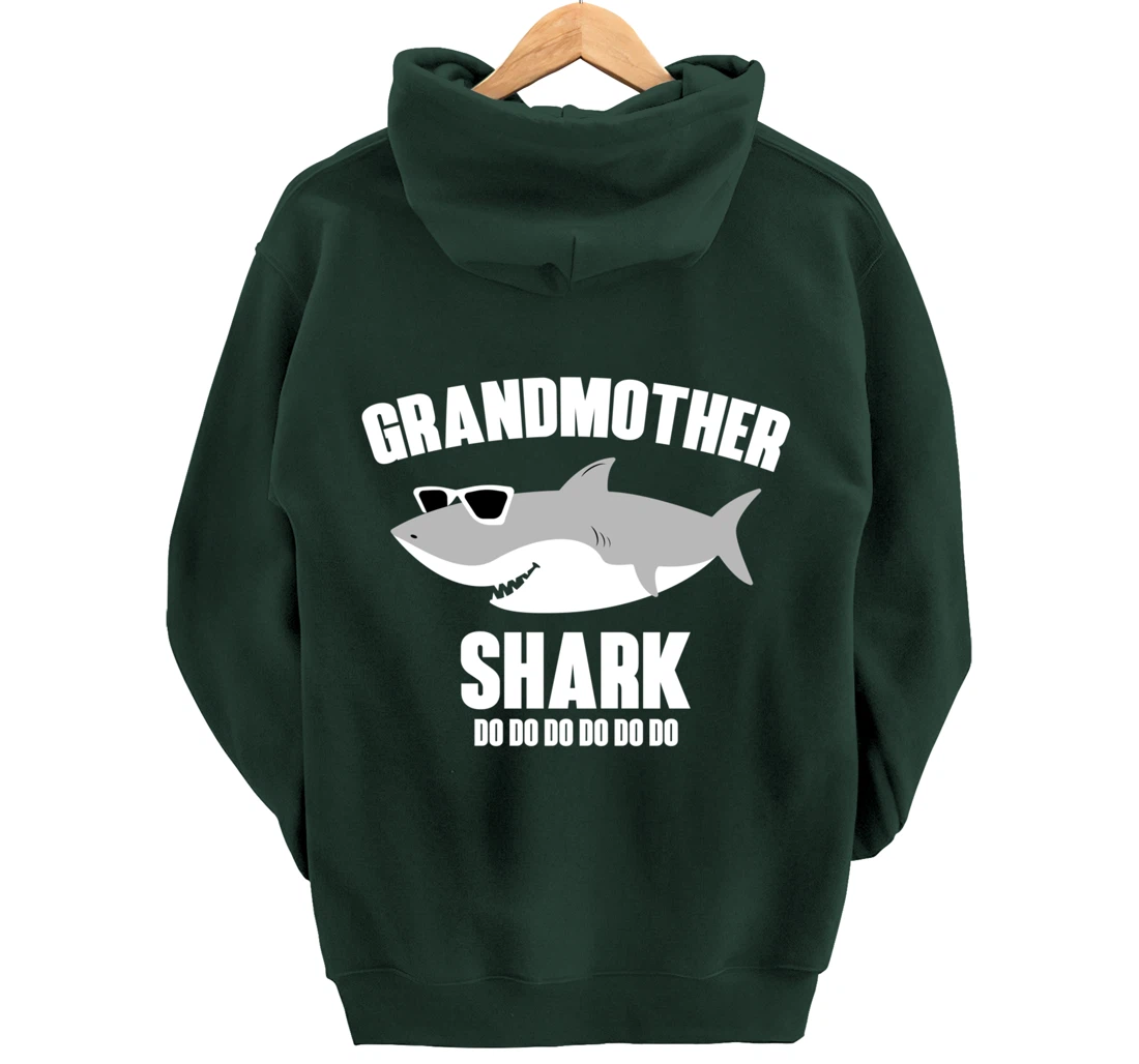Grandmother Shark Doo Doo Pullover Hoodie