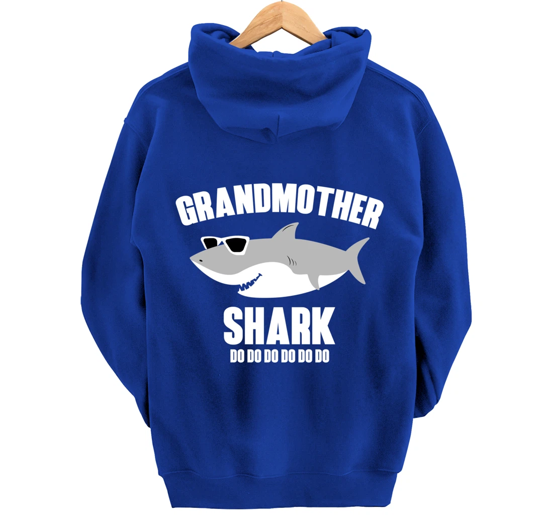 Grandmother Shark Doo Doo Pullover Hoodie