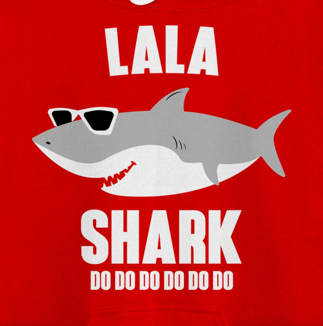 Lala Shark Doo Doo Pullover Hoodie