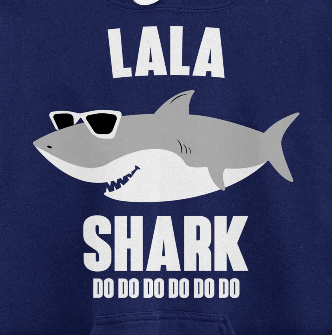 Lala Shark Doo Doo Pullover Hoodie