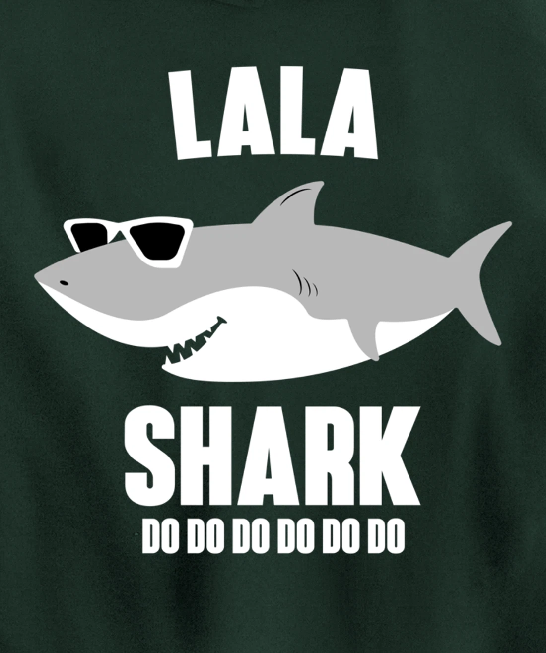 Lala Shark Doo Doo Pullover Hoodie