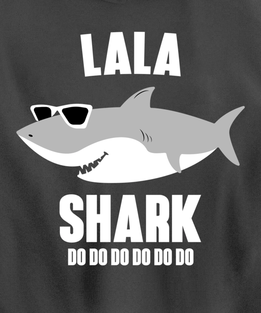 Lala Shark Doo Doo Pullover Hoodie