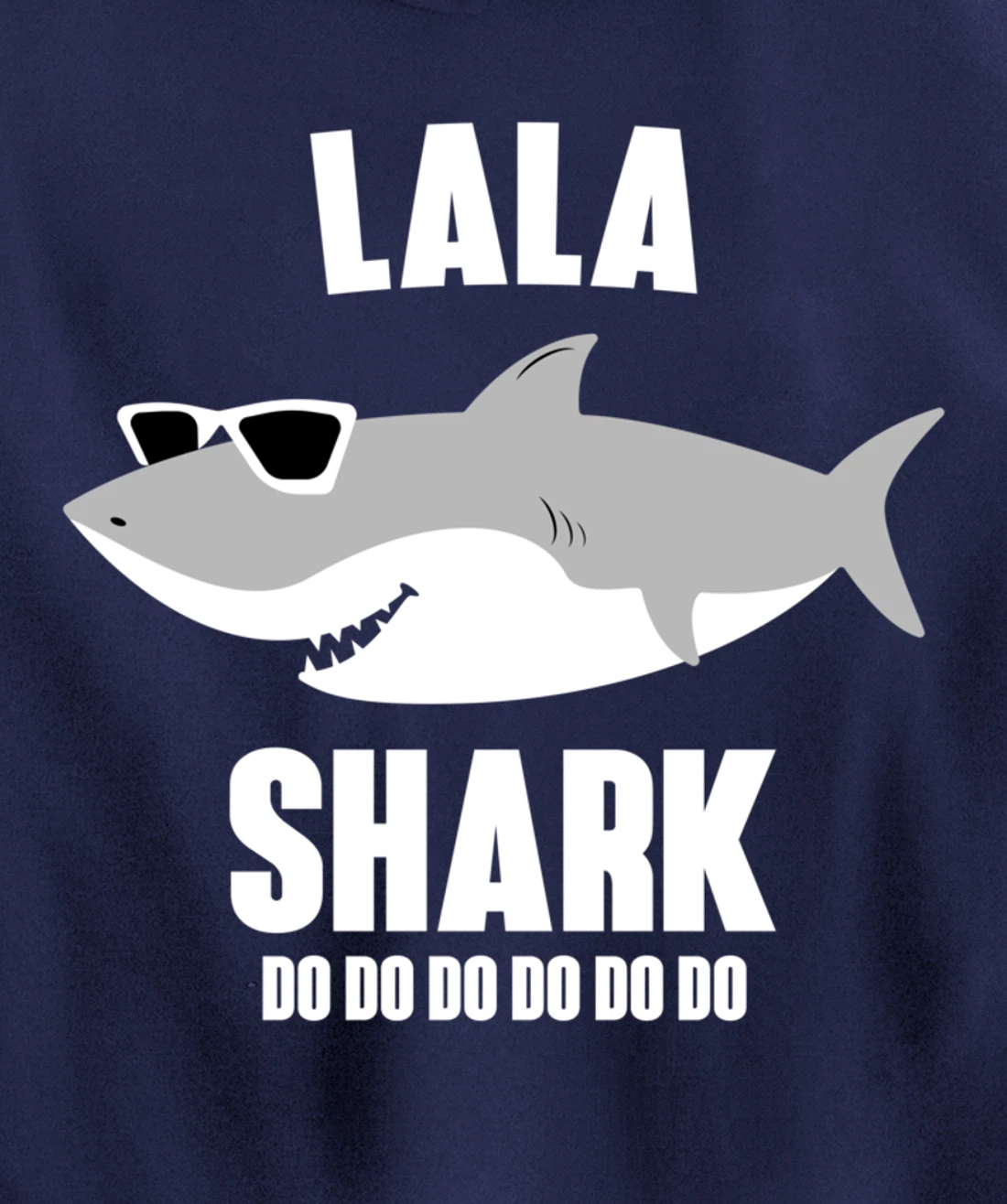 Lala Shark Doo Doo Pullover Hoodie