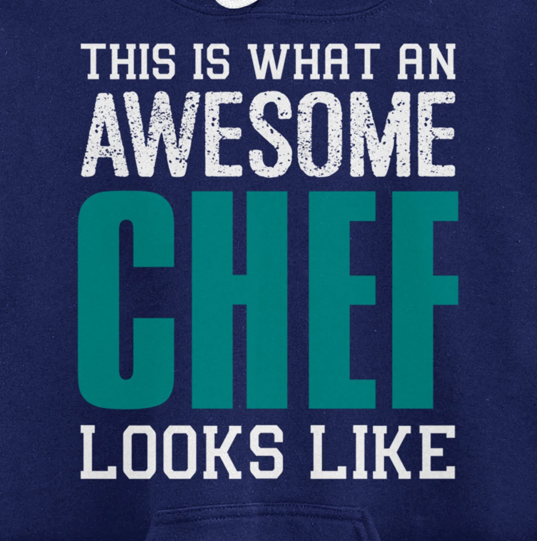 This is what an awesome Chef looks like Funny Gift Chef Cook Pullover Hoodie
