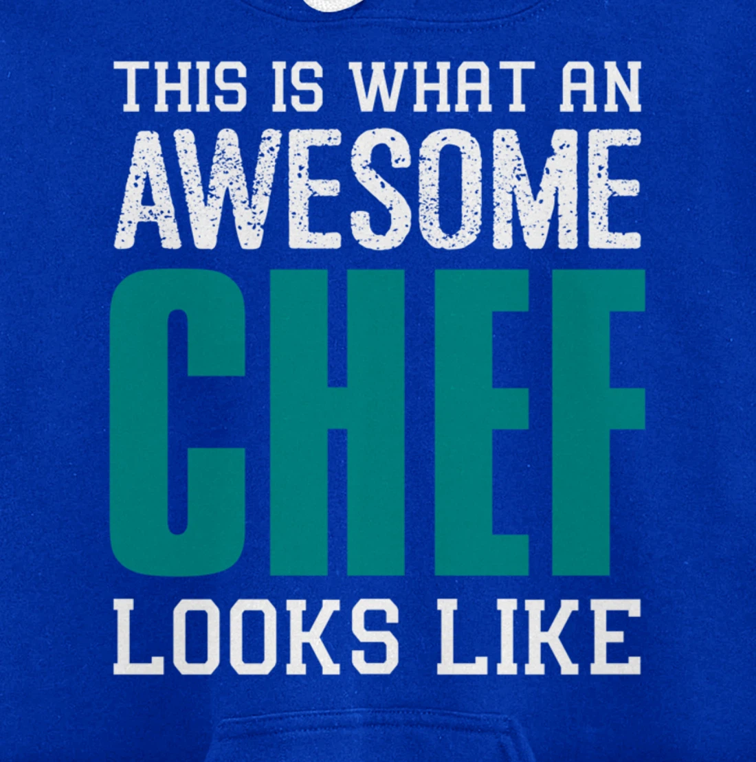This is what an awesome Chef looks like Funny Gift Chef Cook Pullover Hoodie