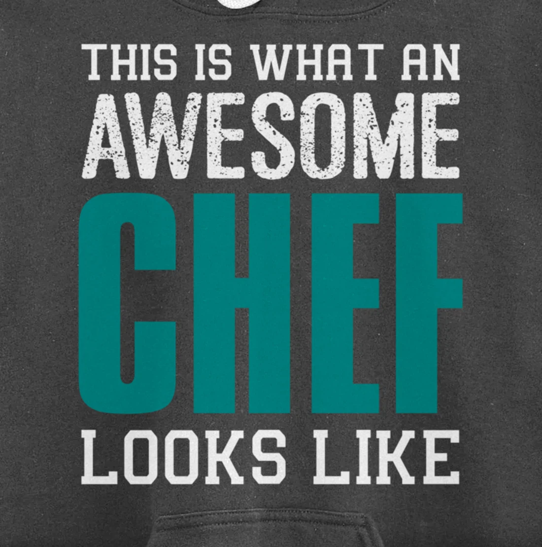This is what an awesome Chef looks like Funny Gift Chef Cook Pullover Hoodie