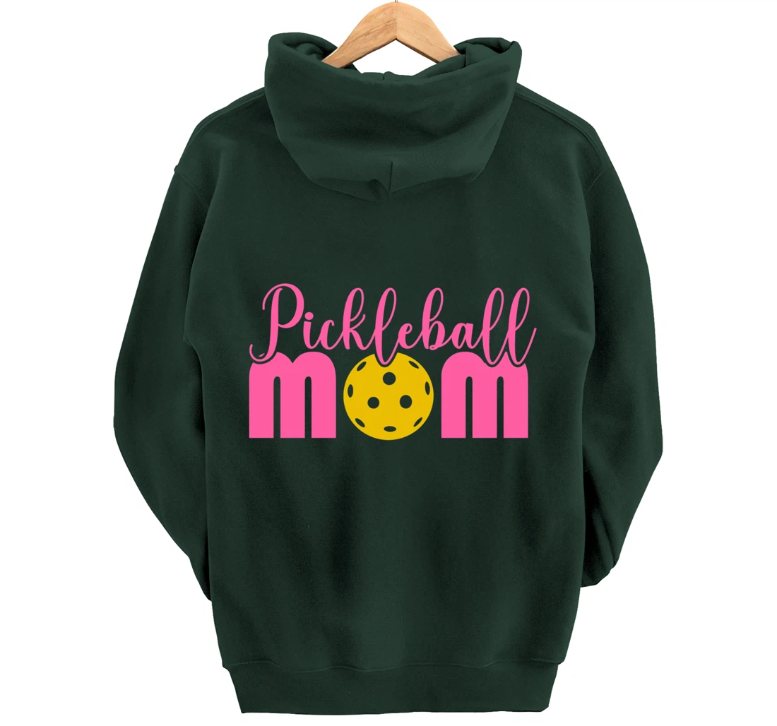 Women Pickleball Mom Funny Paddleball Dinking Sport Lover Pullover Hoodie