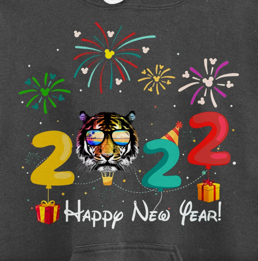 Funny Happy New Year 2022 New Years Eve Goodbye 2021 Tee Pullover Hoodie