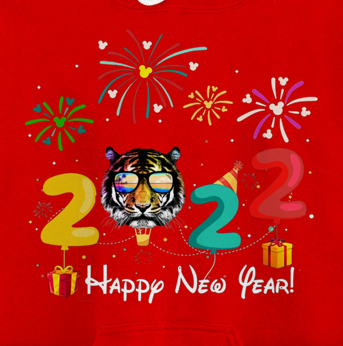 Funny Happy New Year 2022 New Years Eve Goodbye 2021 Tee Pullover Hoodie