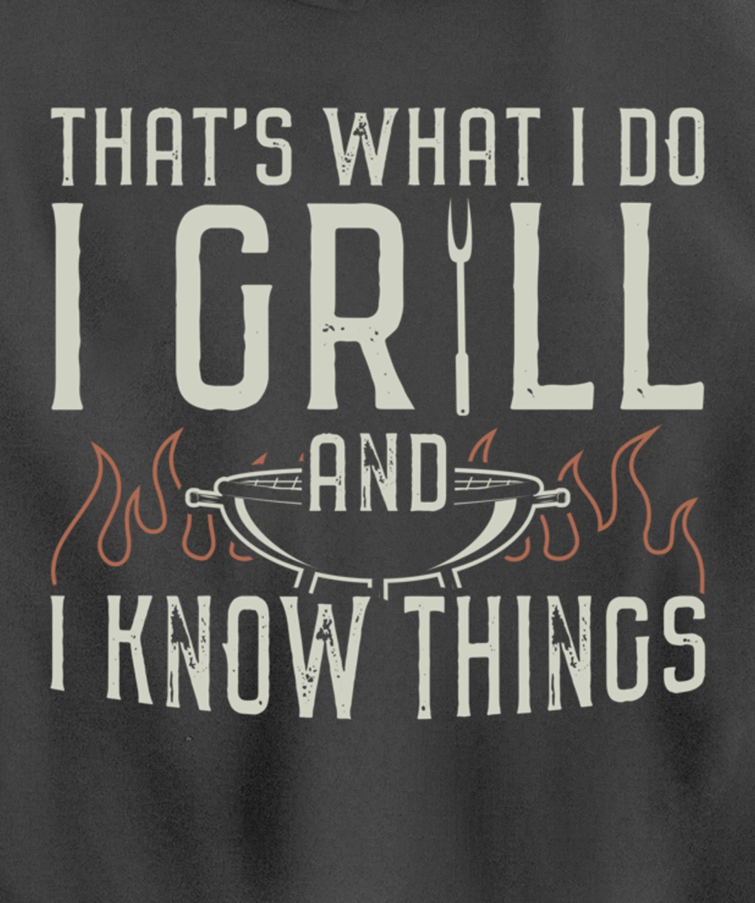 Funny Barbecue Live Love Graphic Women Men Meat Smoking BBQ Pullover Hoodie