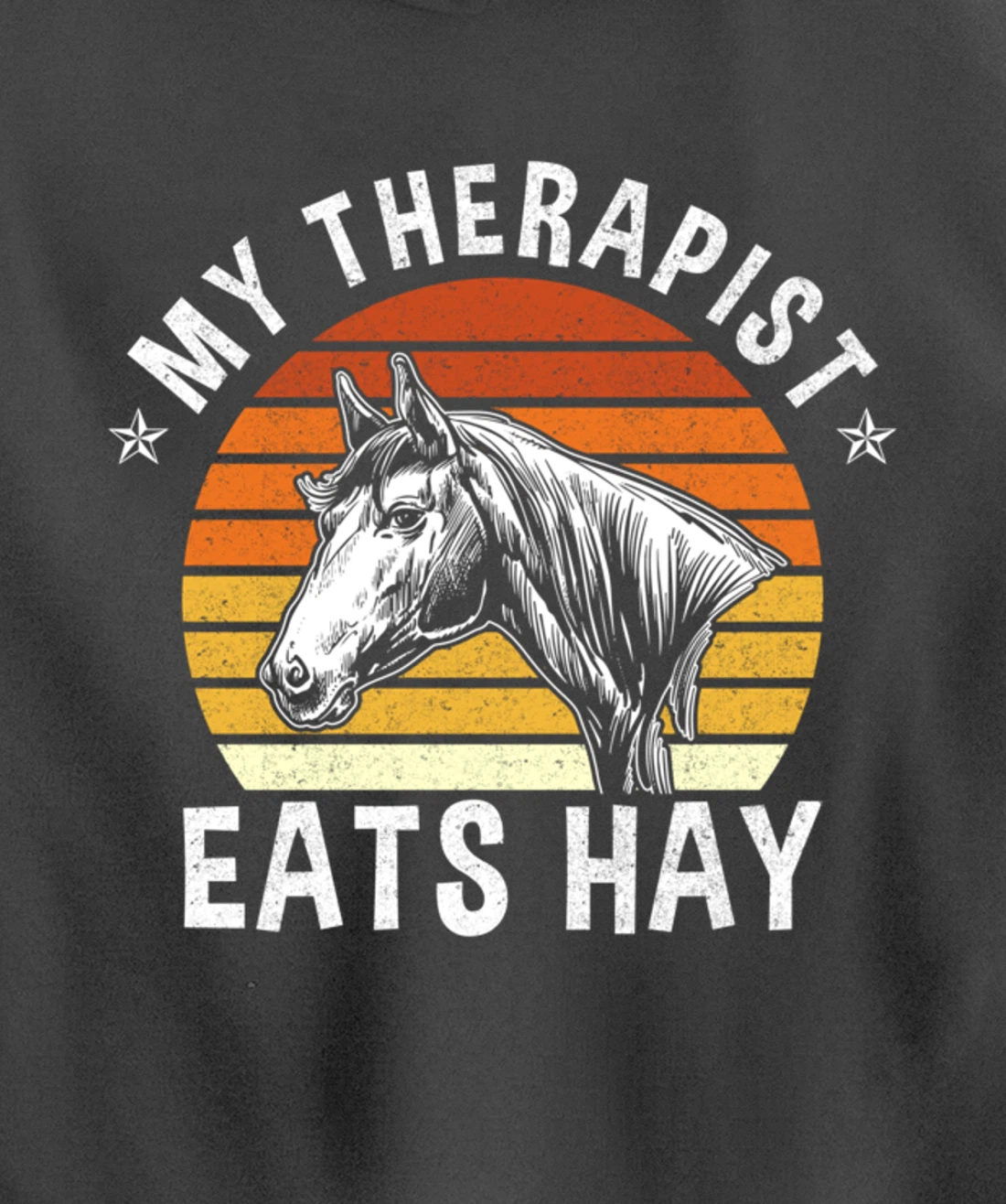 Funny Horse Graphic Women Girls Horseback Riding Horse Lover Pullover Hoodie