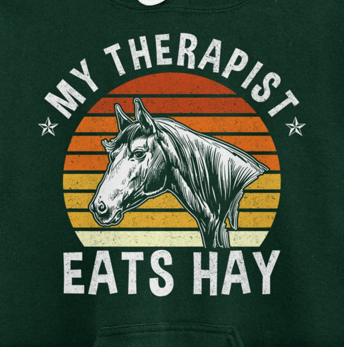 Funny Horse Graphic Women Girls Horseback Riding Horse Lover Pullover Hoodie