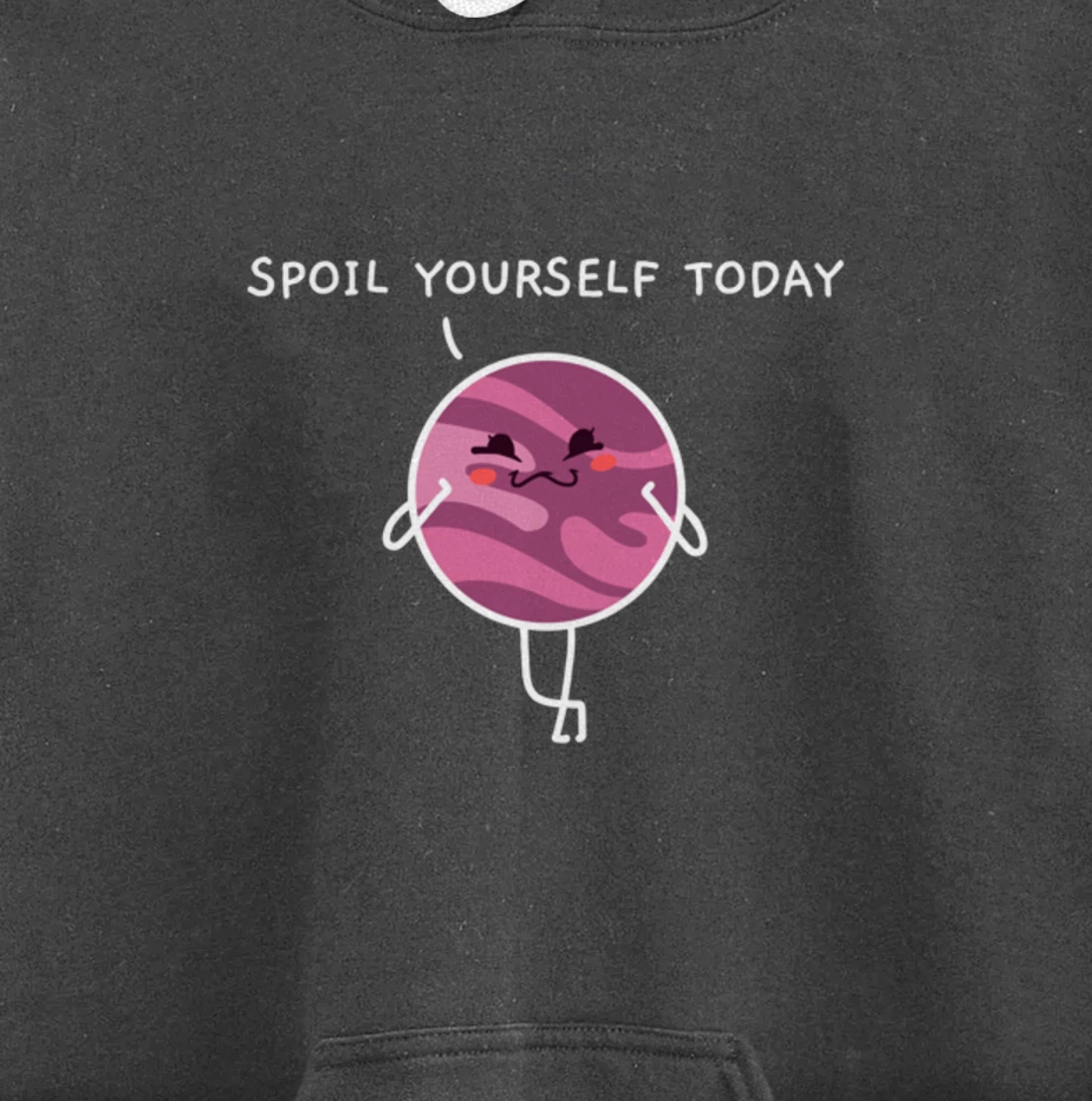 Spoil Yourself Today Bath Bombs Pun Apparel Relaxing Quote Pullover Hoodie