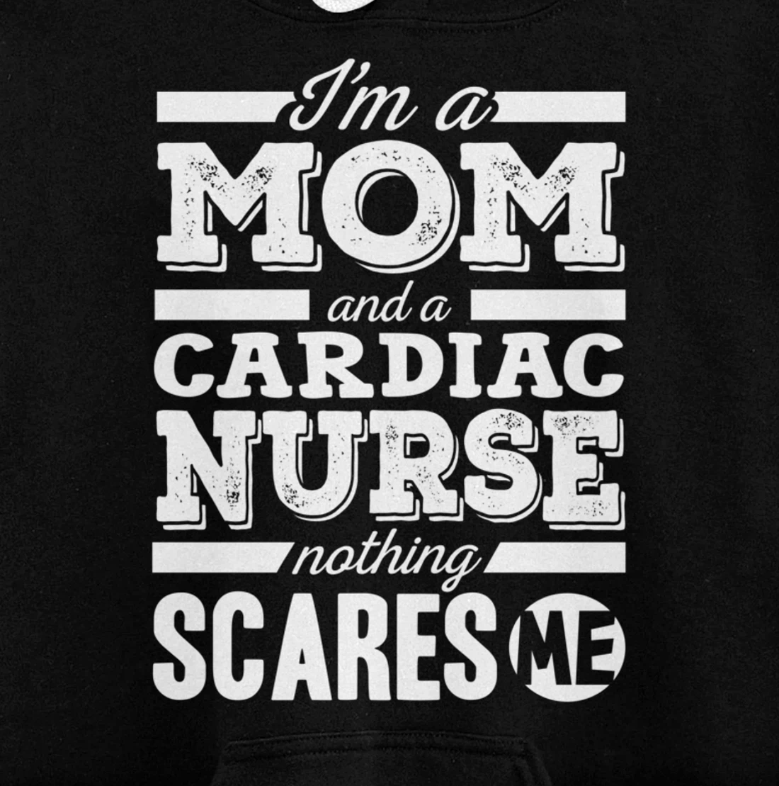 Funny Nursing Lover Mom Graphic Women Mothers Cardiac Nurse Pullover Hoodie