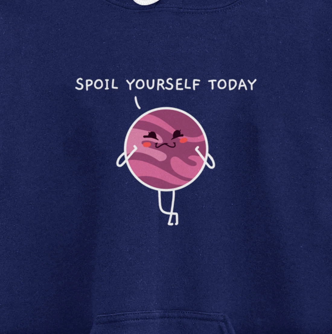 Spoil Yourself Today Bath Bombs Pun Apparel Relaxing Quote Pullover Hoodie