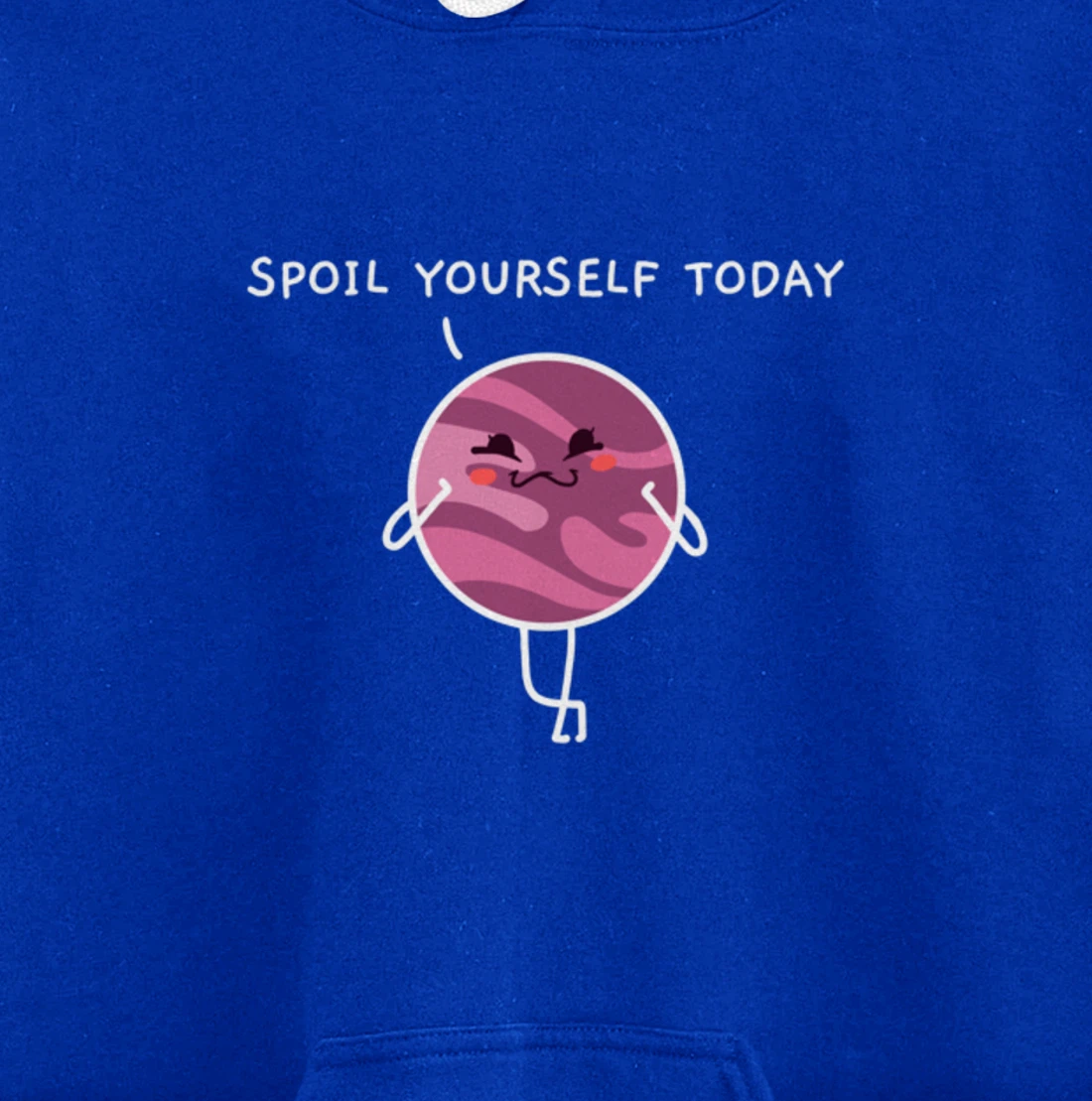 Spoil Yourself Today Bath Bombs Pun Apparel Relaxing Quote Pullover Hoodie