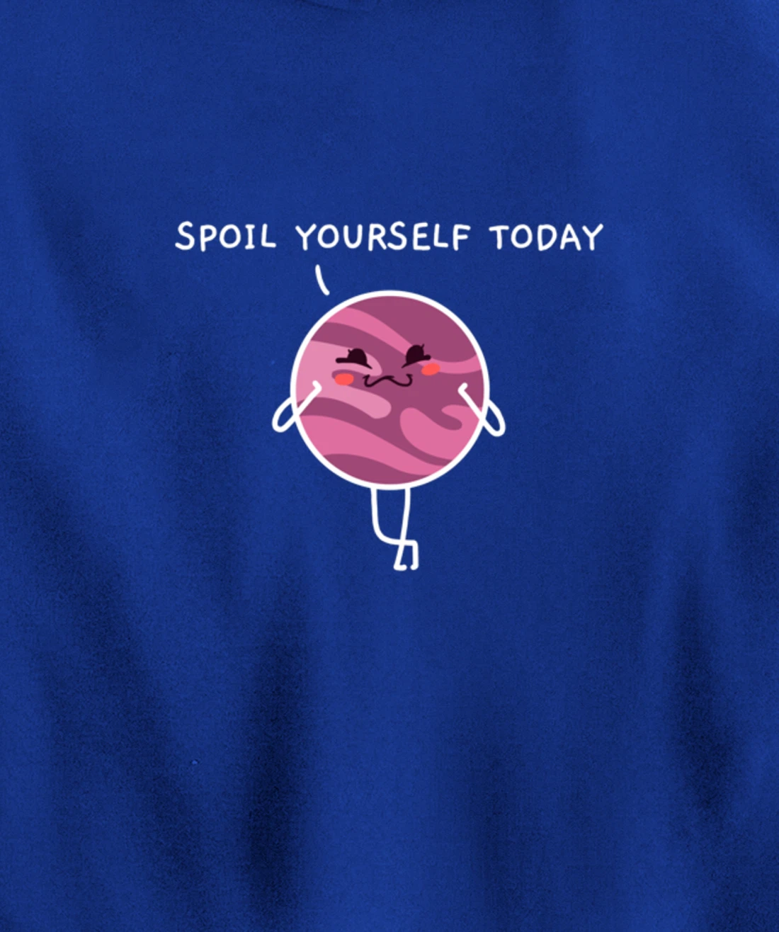 Spoil Yourself Today Bath Bombs Pun Apparel Relaxing Quote Pullover Hoodie