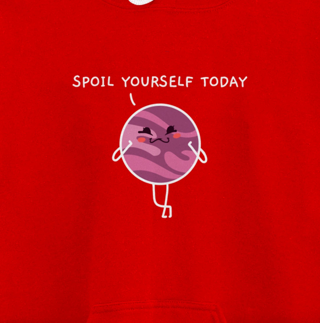 Spoil Yourself Today Bath Bombs Pun Apparel Relaxing Quote Pullover Hoodie