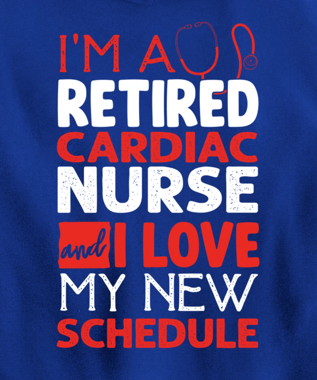 Funny Nursing Fan Graphic Women Men Retired Cardiac Nurse Pullover Hoodie