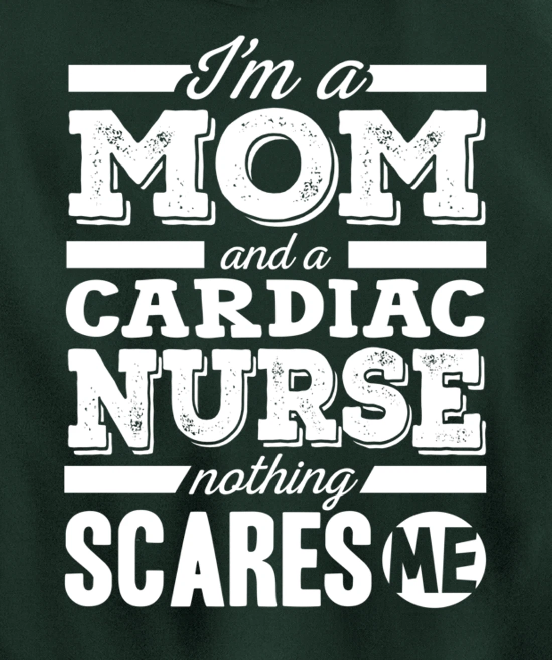 Funny Nursing Lover Mom Graphic Women Mothers Cardiac Nurse Pullover Hoodie