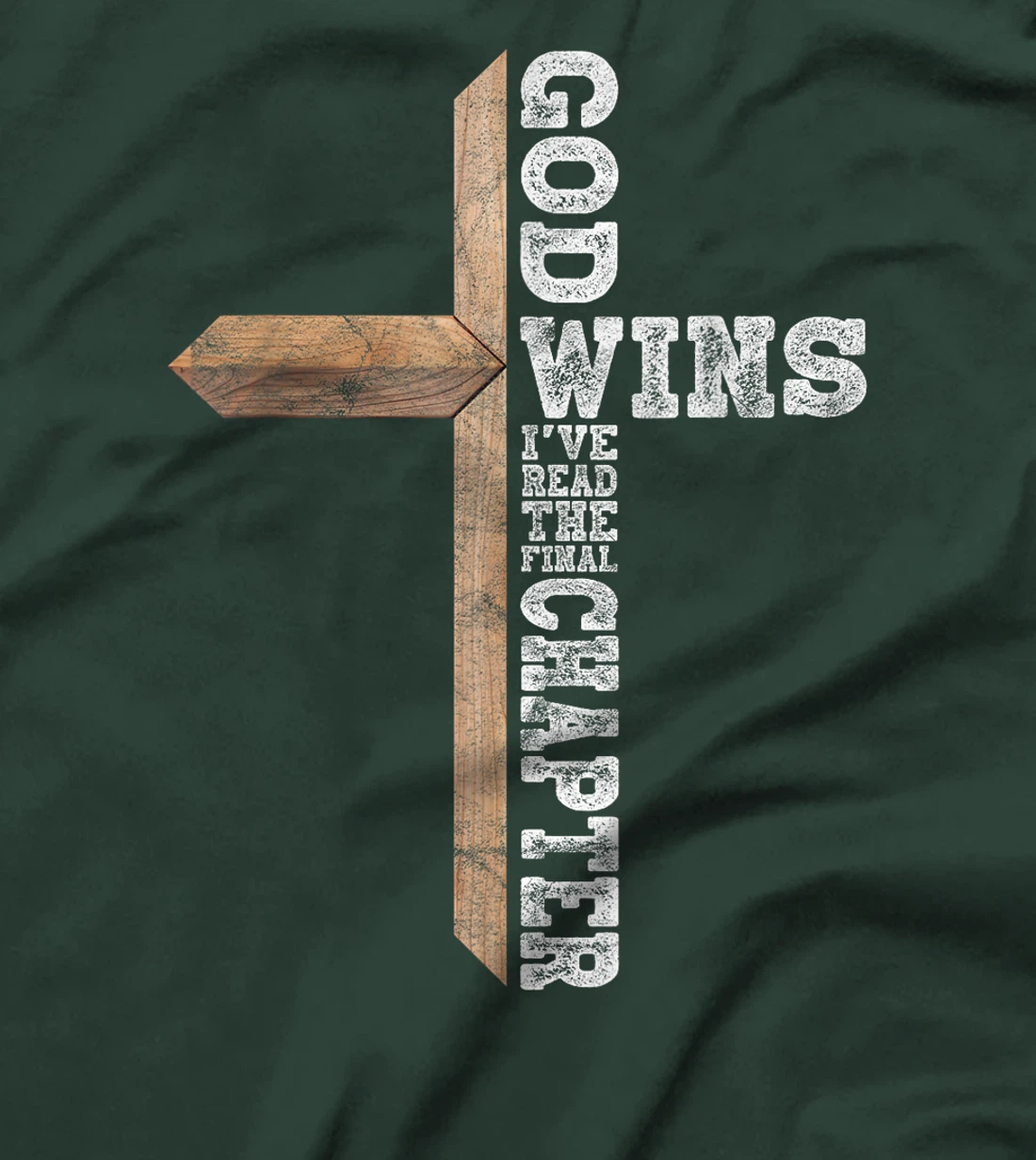 God Wins I Ve Read The Final Chapter Christian Faith Lover T-Shirt