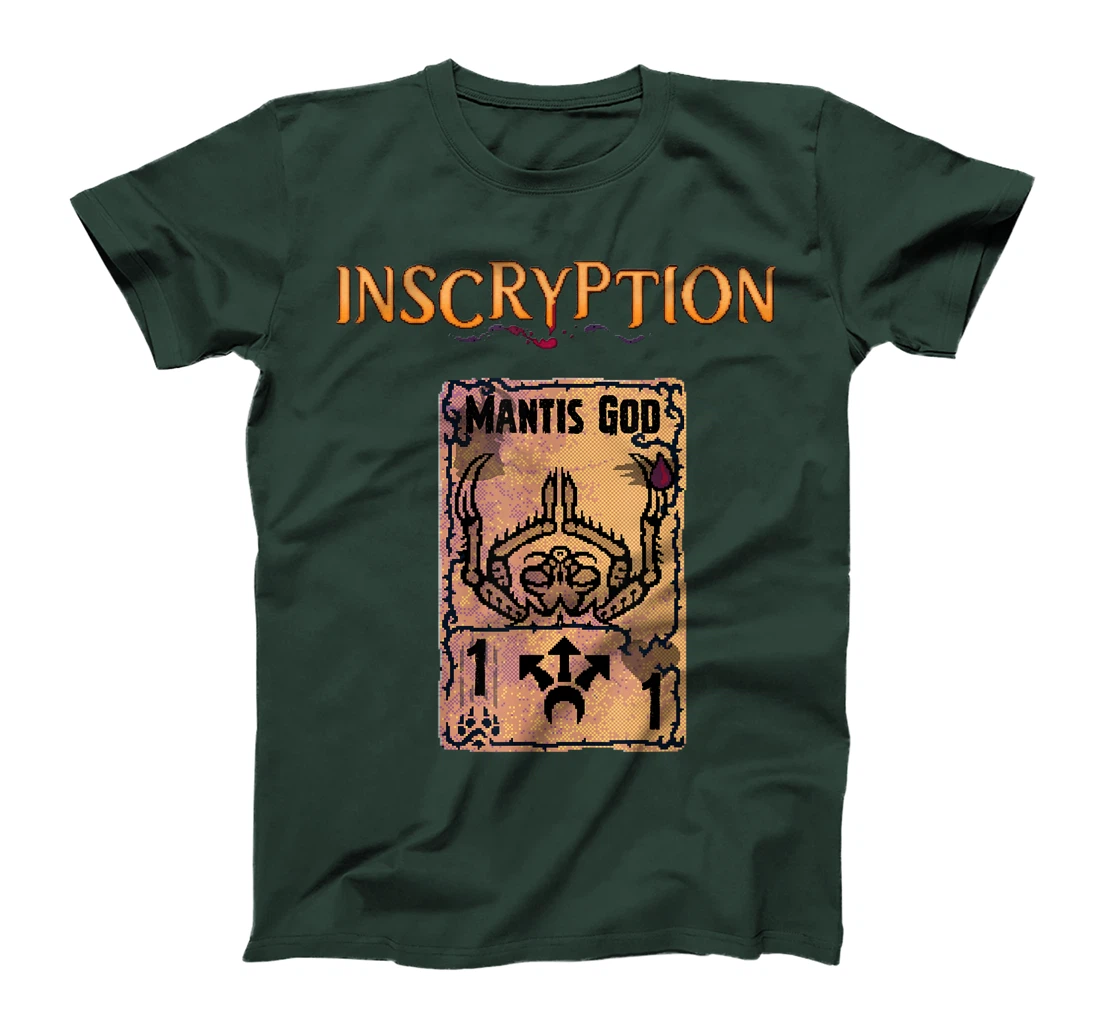 Inscryption Mantis God Psychological Horror Card Game T-Shirt