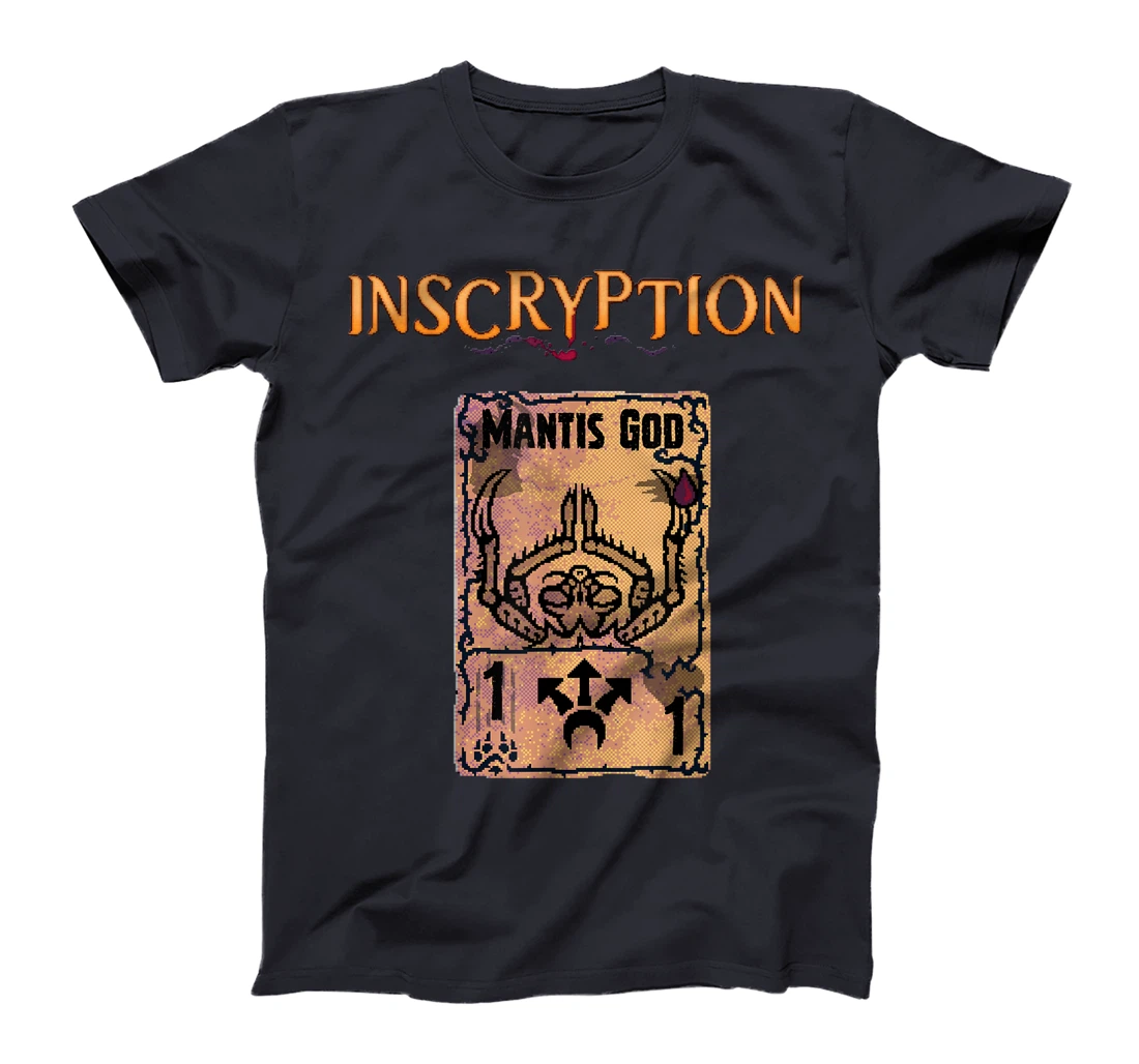Inscryption Mantis God Psychological Horror Card Game T-Shirt
