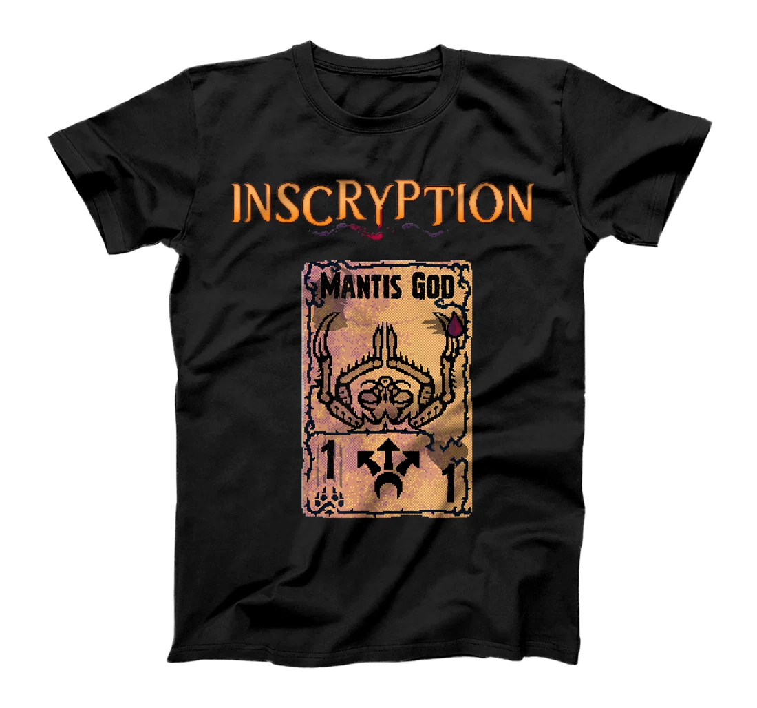 Inscryption Mantis God Psychological Horror Card Game T-Shirt