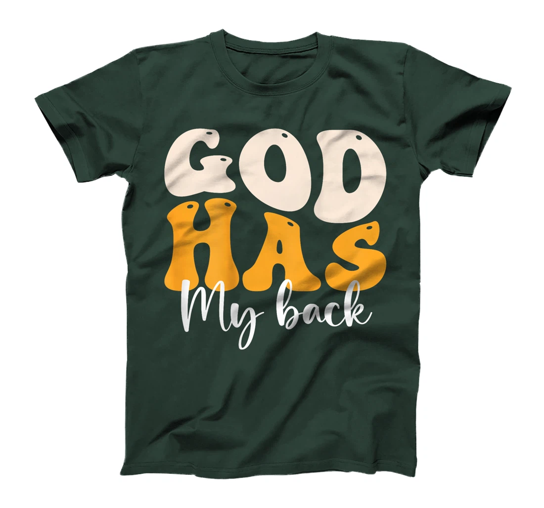 God's Got My Back T-Shirt (Back Print) T-Shirt