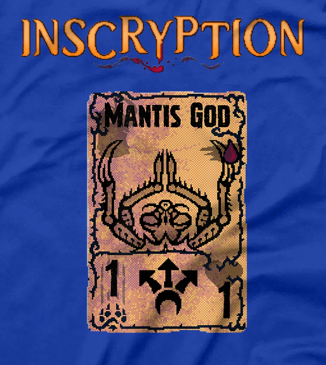 Inscryption Mantis God Psychological Horror Card Game T-Shirt