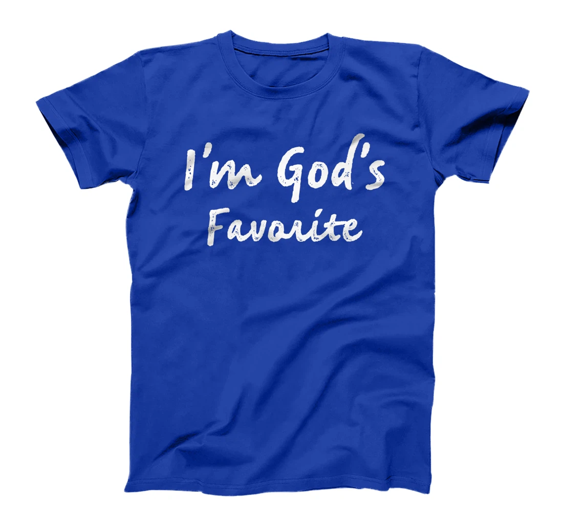 I'm God's Favorite Christian Religious Church Premium T-Shirt