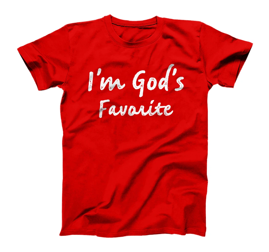 I'm God's Favorite Christian Religious Church Premium T-Shirt