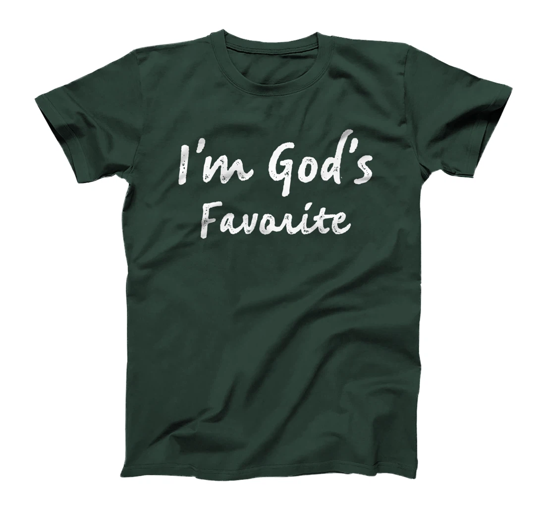 I'm God's Favorite Christian Religious Church Premium T-Shirt