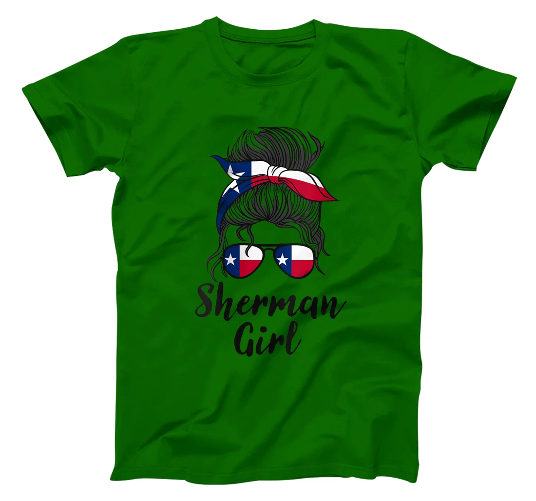 Womens Sherman Texas Women Girl T-Shirt